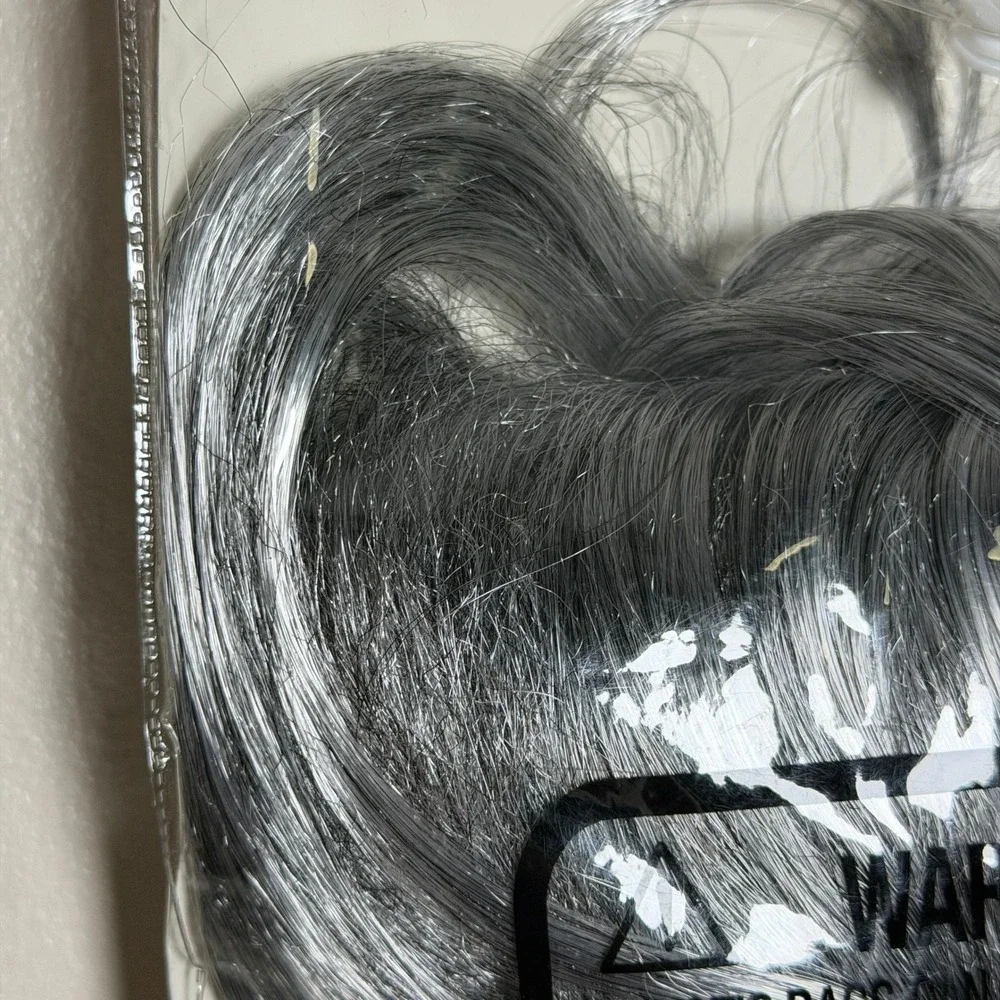 Rubies Unisex Old Lady Wig with Bun One Size Grey Costume Accessory F78609